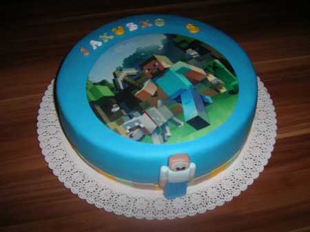 Minecraft torta